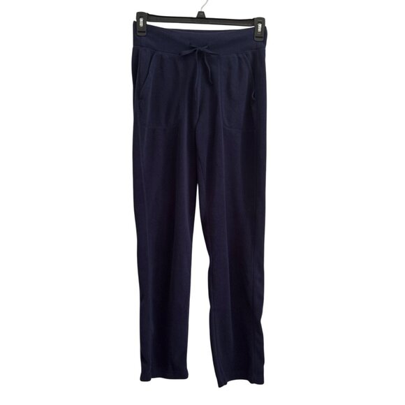 tek gear Pants - Tek Gear Essential Gear Navy Fleece Lounge/ Activewear Pants Size Small
